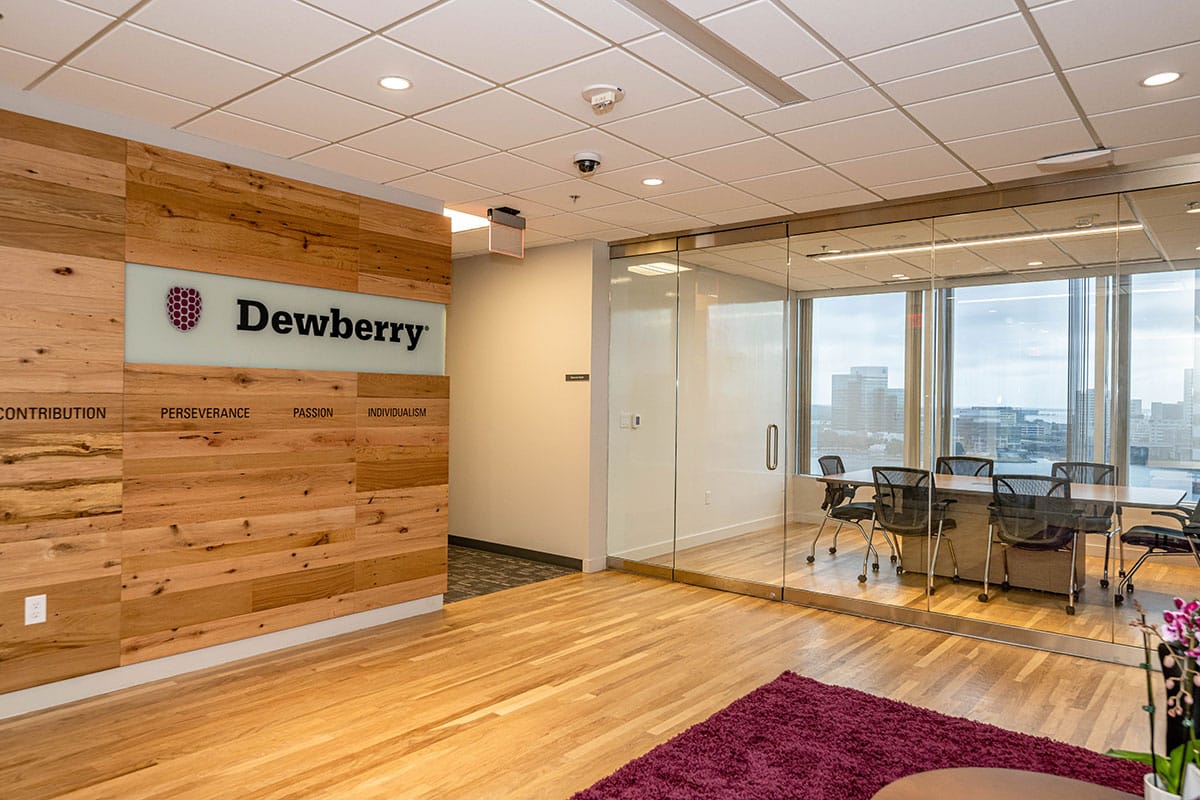 commercial construction project “Dewberry Jacksonville Office Renovation”