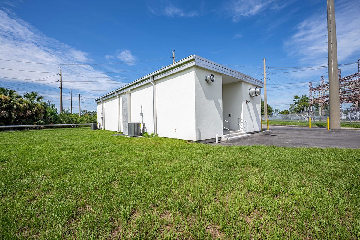 commercial construction project “JEA Kennedy Substation Control House”