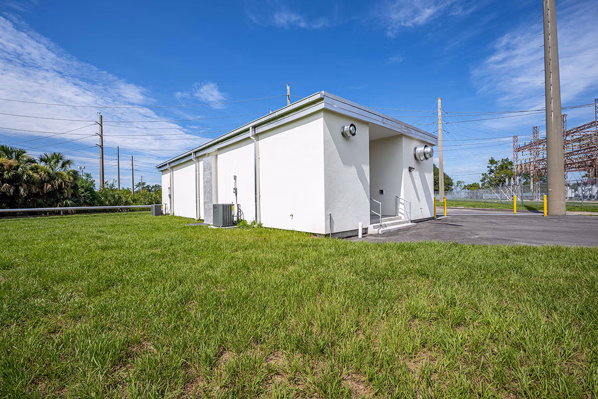 commercial construction project “JEA Kennedy Substation Control House”